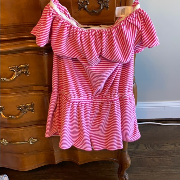 Ralph Lauren Shorts Girls Pink Terrycloth Terry Bottoms Elastic Waist 9M NEW